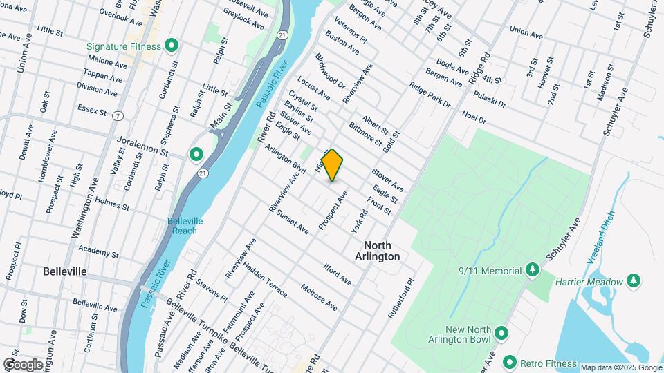 88 Arlington Blvd-Unit -3 Map and Location Details