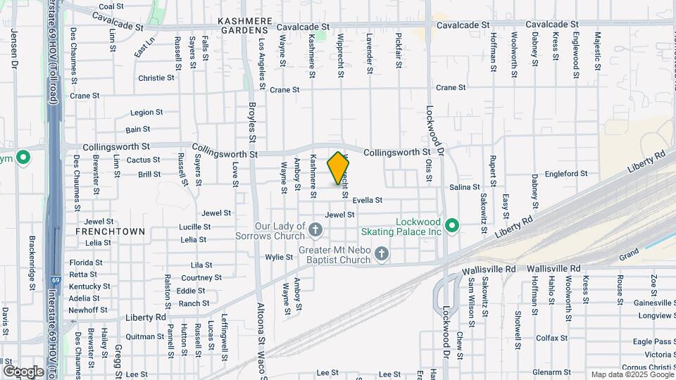 4710 Salina St Map and Location Details