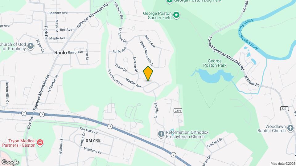 1517 Waylon Ave Mapa y Detalles de la Ubicación