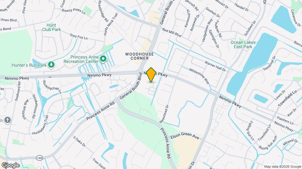 Redmill Landing Mapa y Detalles de la Ubicación