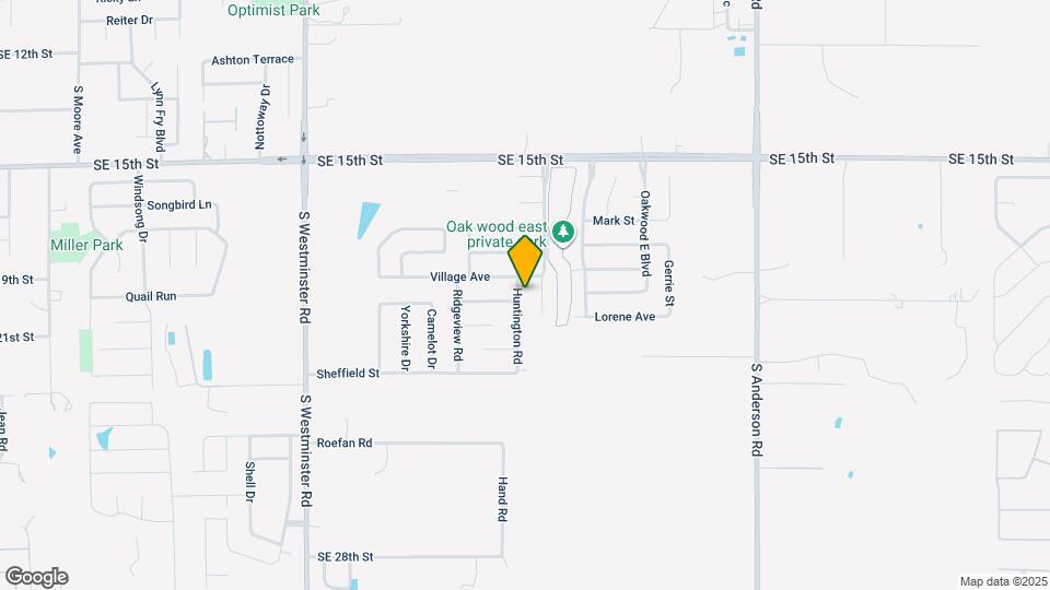 2014 Huntington Rd Map and Location Details