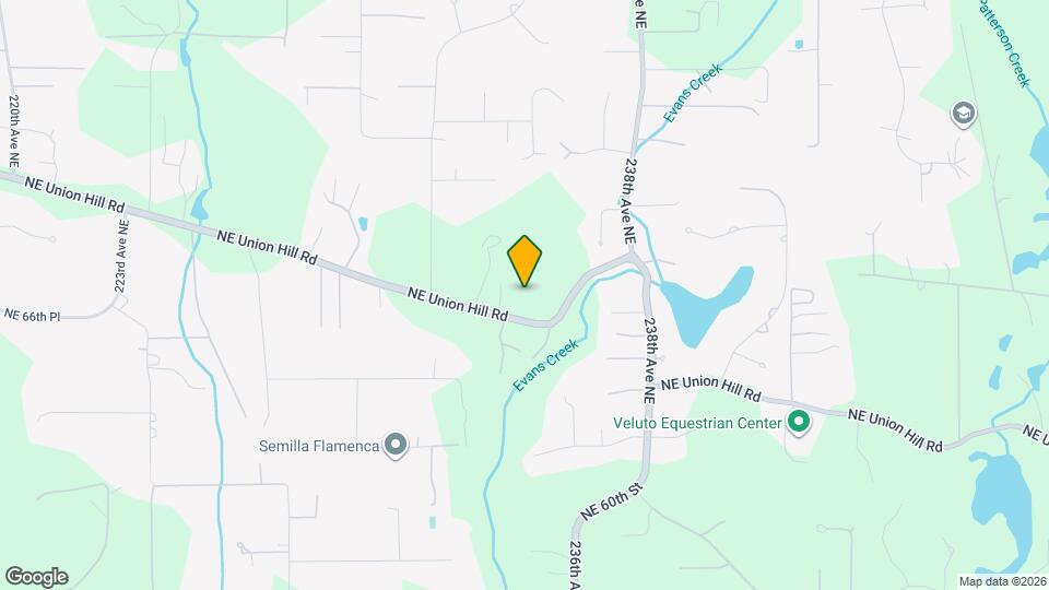 23418 NE Union Hill Rd Map and Location Details