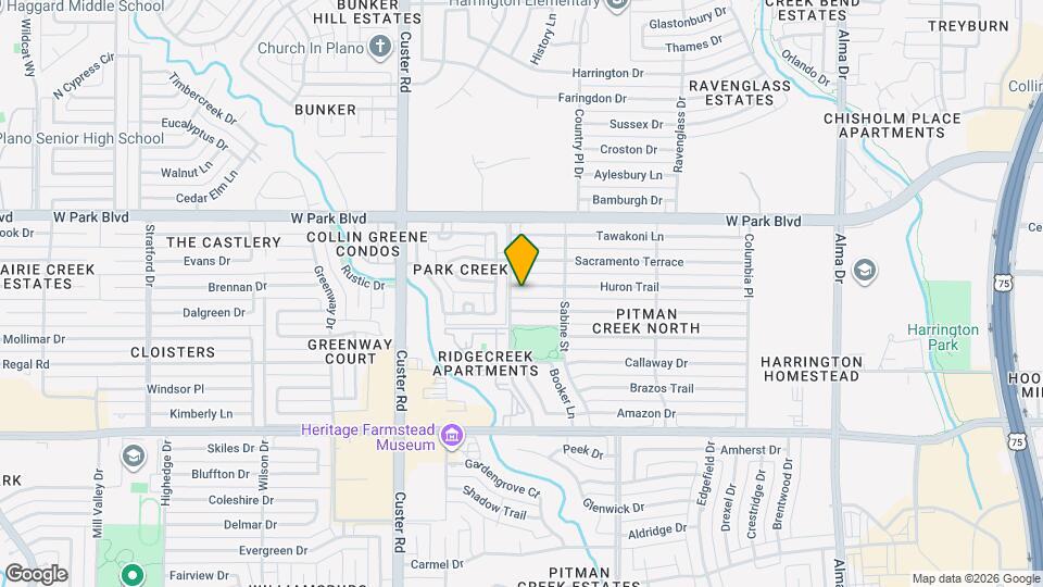 1824 Huron Trail Map and Location Details