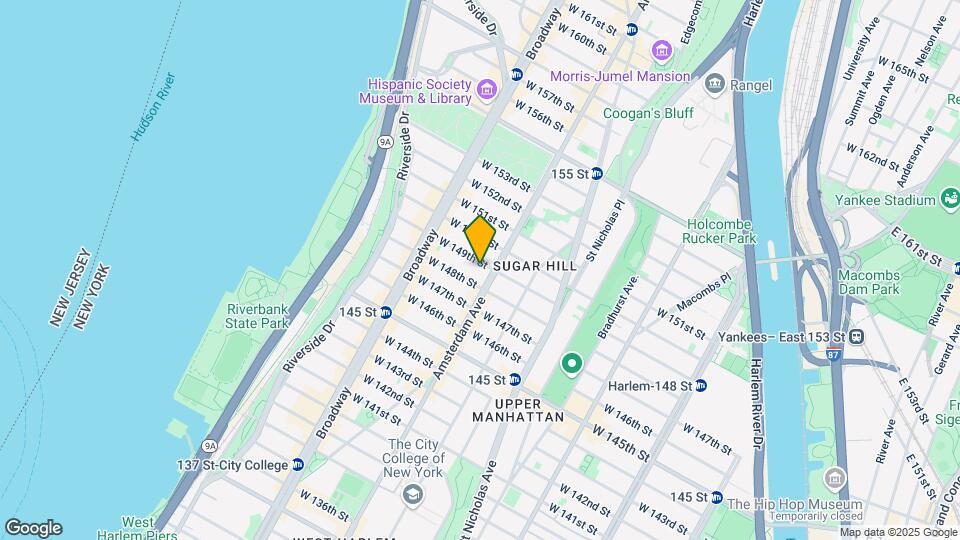 502 W 149th St Mapa y Detalles de la Ubicación
