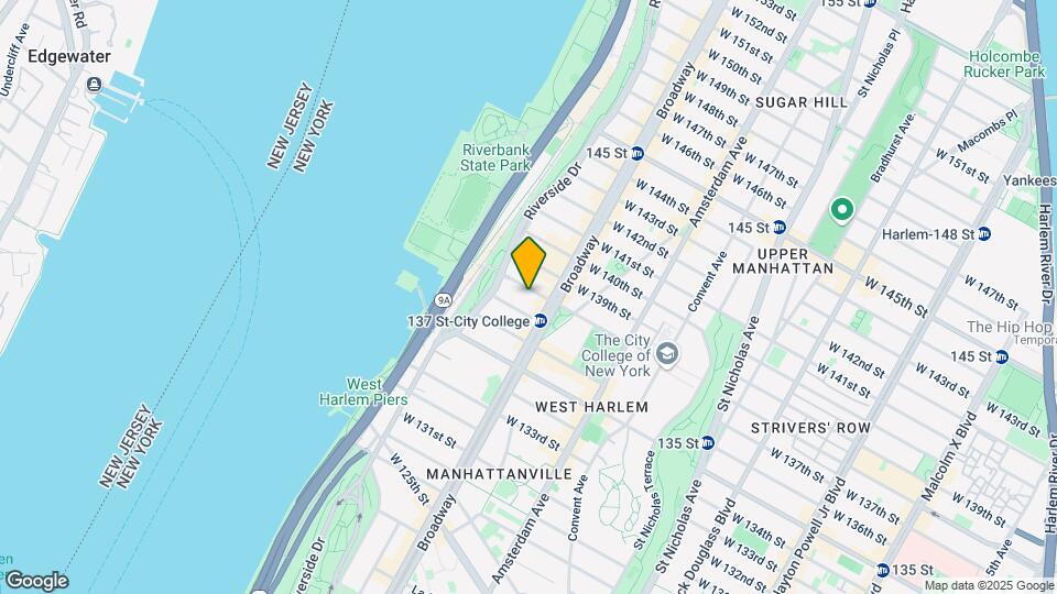 614 West 138th Street Map and Location Details