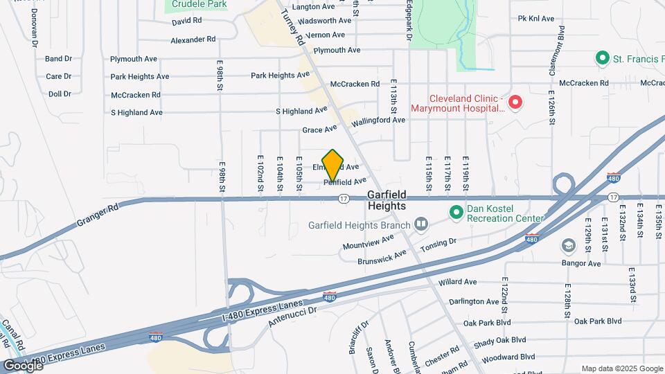 10804 Penfield Ave Map and Location Details