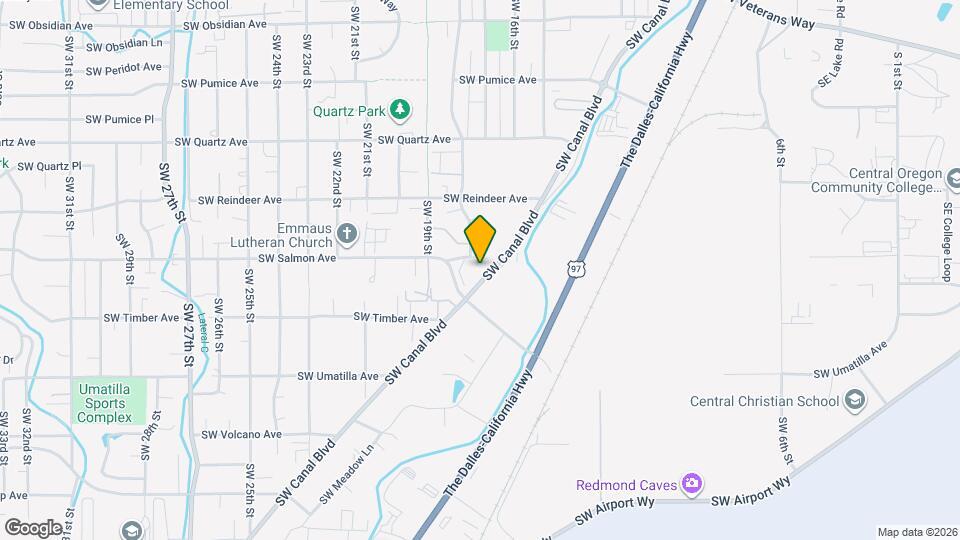 2355 SW Canal Blvd Map and Location Details