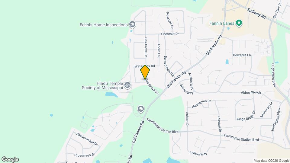 211 Oak Brook Dr Map and Location Details