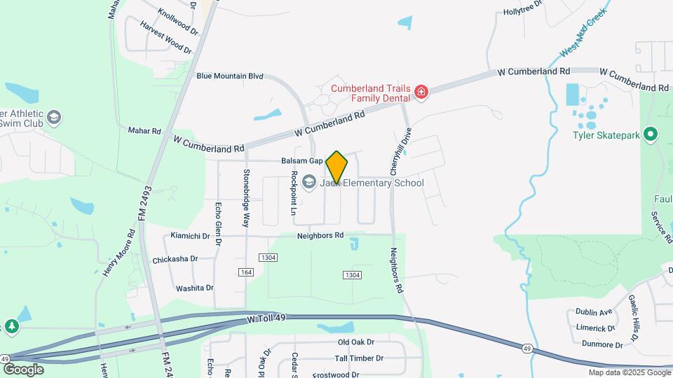 7335 Kingsport Ln Map and Location Details