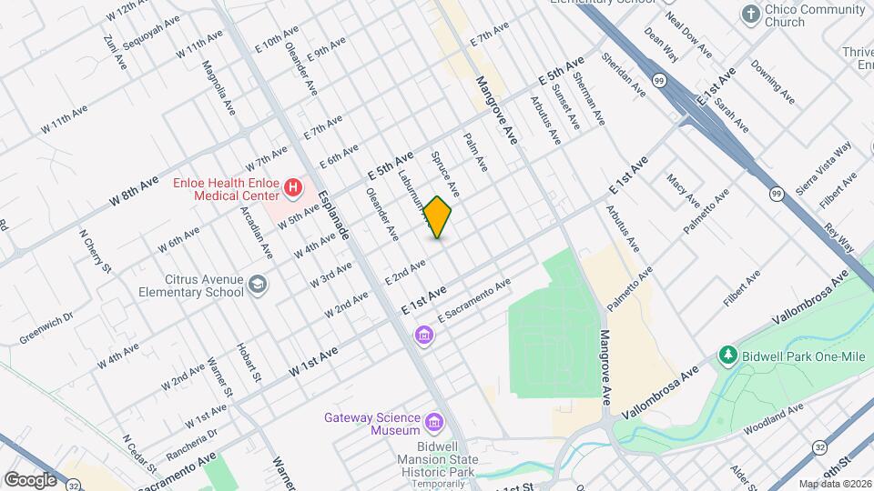 1211 Laburnum Ave Map and Location Details