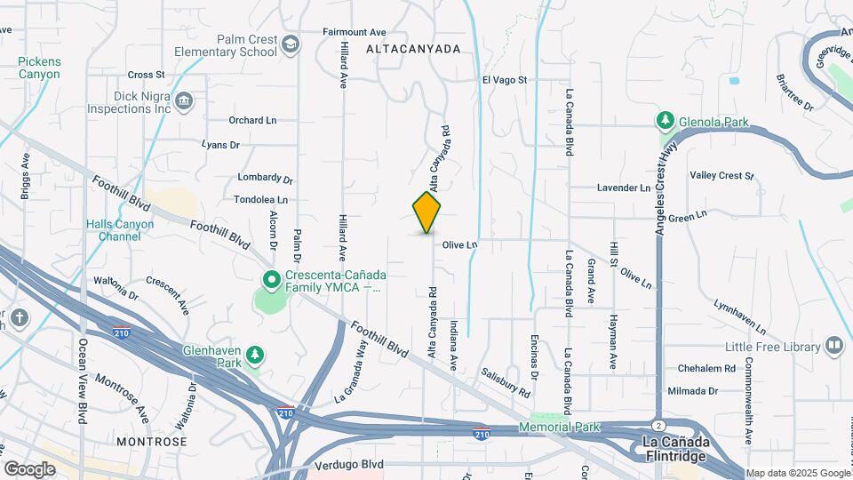 4805 Alta Canyada Rd Map and Location Details