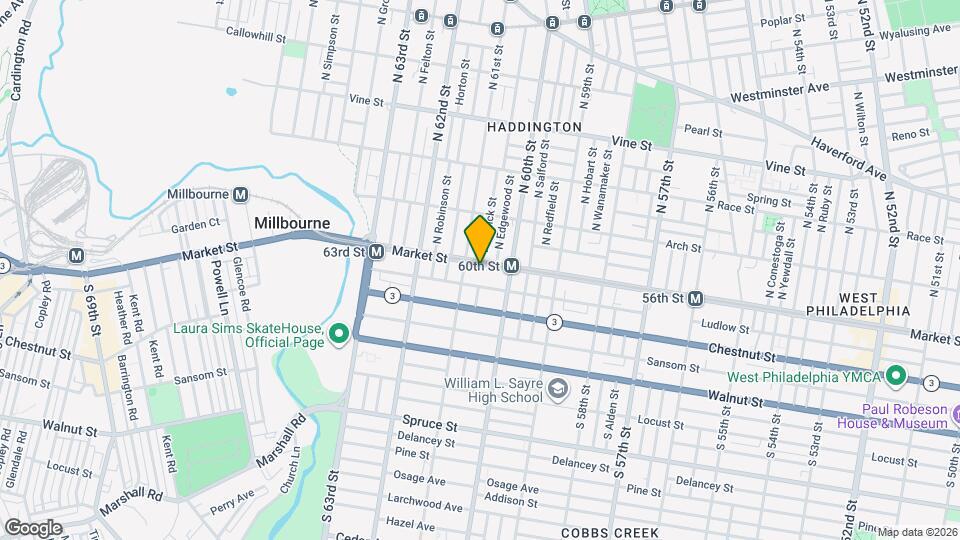 6040 Market St Map and Location Details