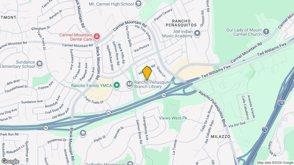 13513 Hike Ln Map and Location Details