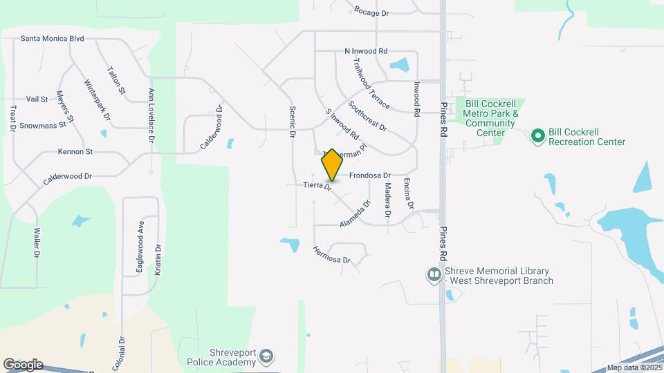 6451 Frondosa Dr Map and Location Details