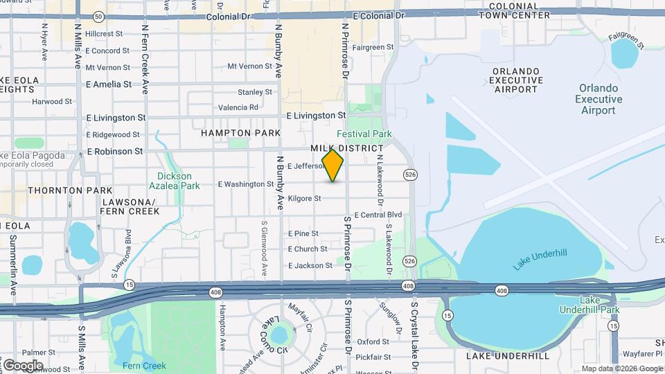 2704 E Washington St Map and Location Details