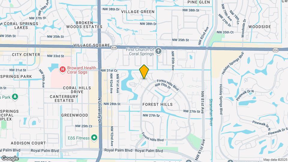 8800 NW 30th St Map and Location Details