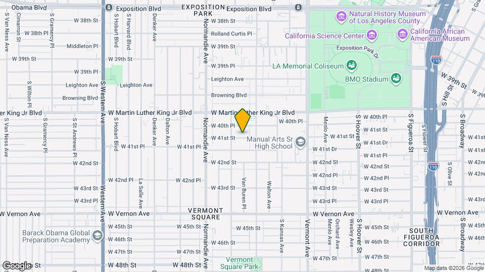 1233 W 41st St, Unit 1233 W. 41st Mapa y Detalles de la Ubicación