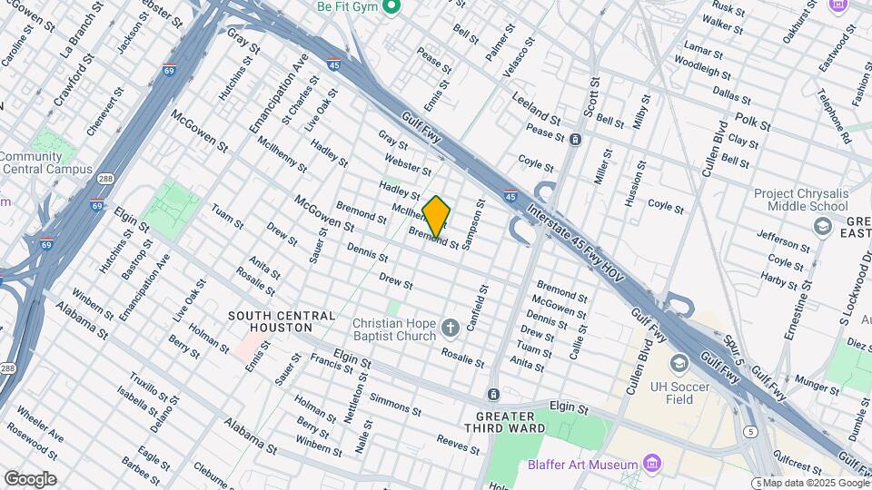 3310 Bremond St Map and Location Details