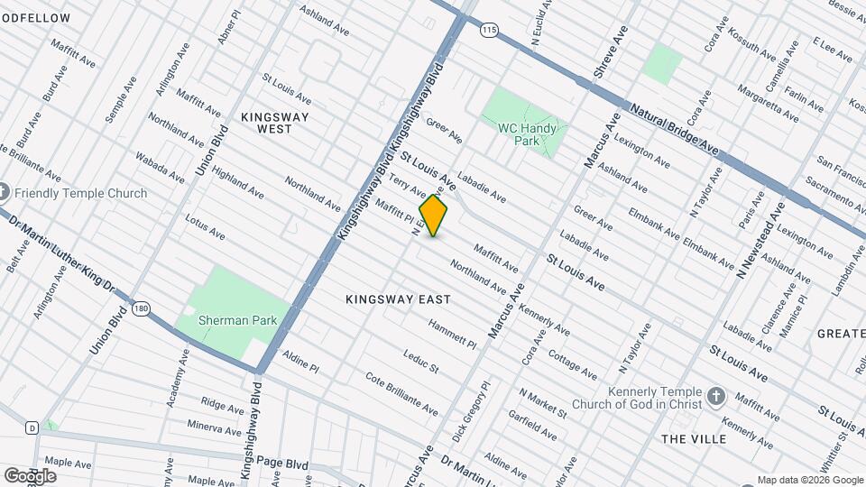 4855 Northland Ave, Unit 4855A Map and Location Details