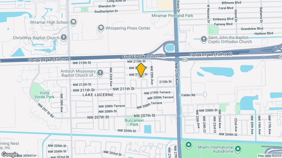 2975 NW 212th St Map and Location Details