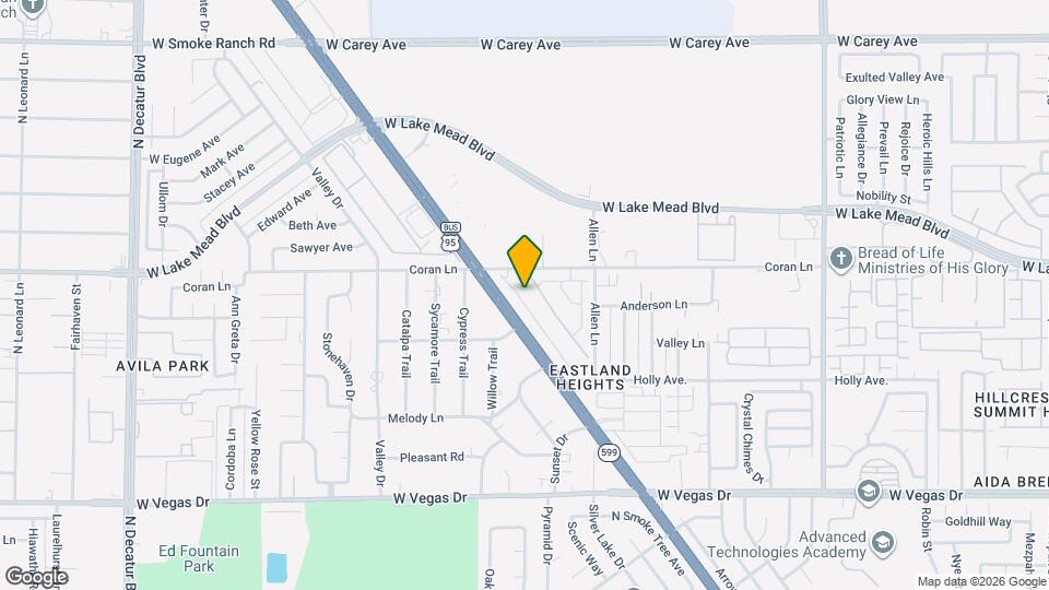 1980 Hydrangea Pl Map and Location Details