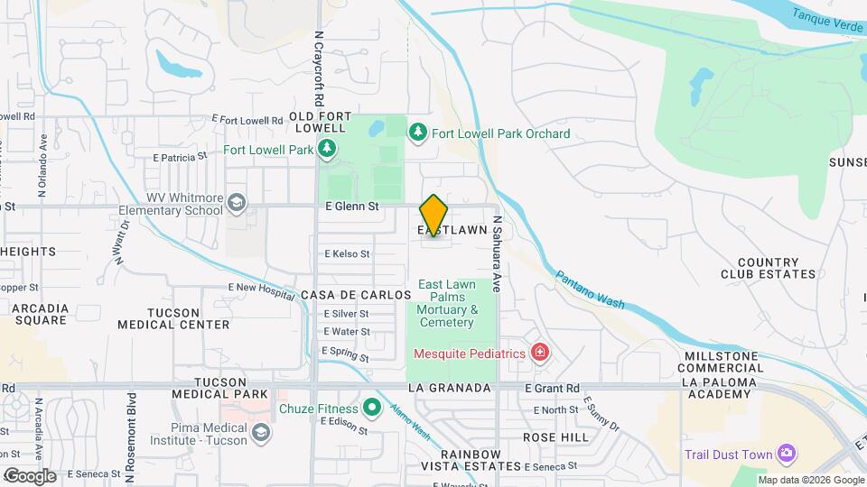 5749 E Bellow Ln Map and Location Details
