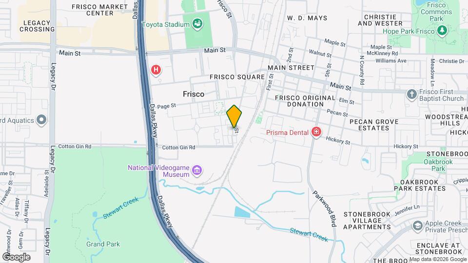 8329 Moore St Map and Location Details