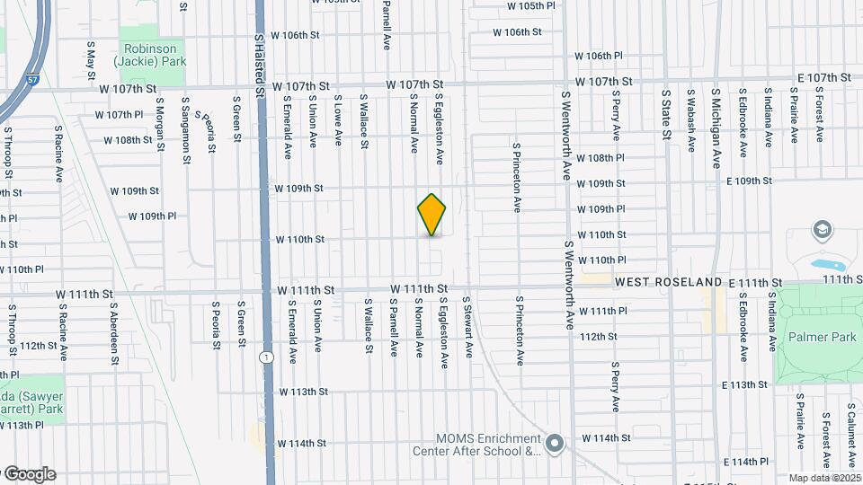 441 W 110th St Map and Location Details