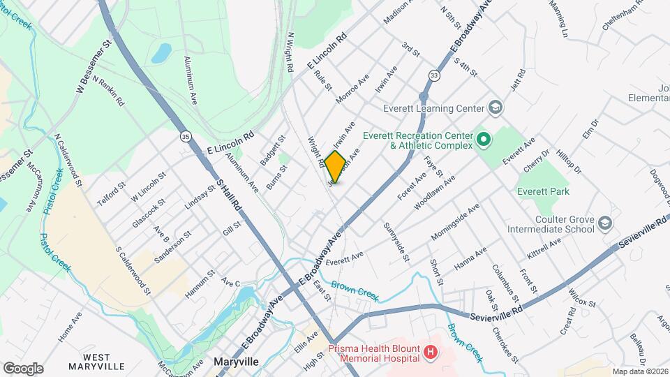 214 Wright Rd Map and Location Details