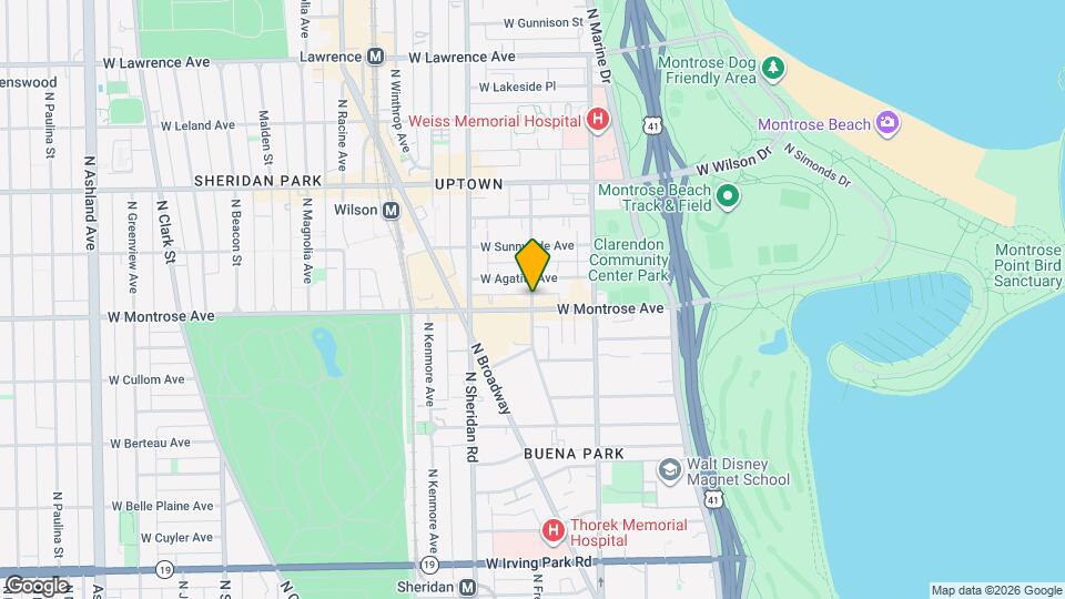 4409 N Hazel St Map and Location Details