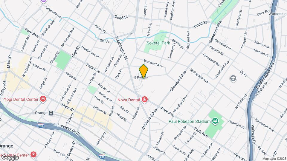 59 E Park St Map and Location Details