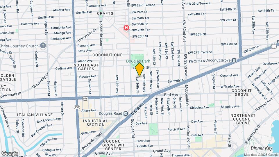2863 SW 36th Ct Map and Location Details