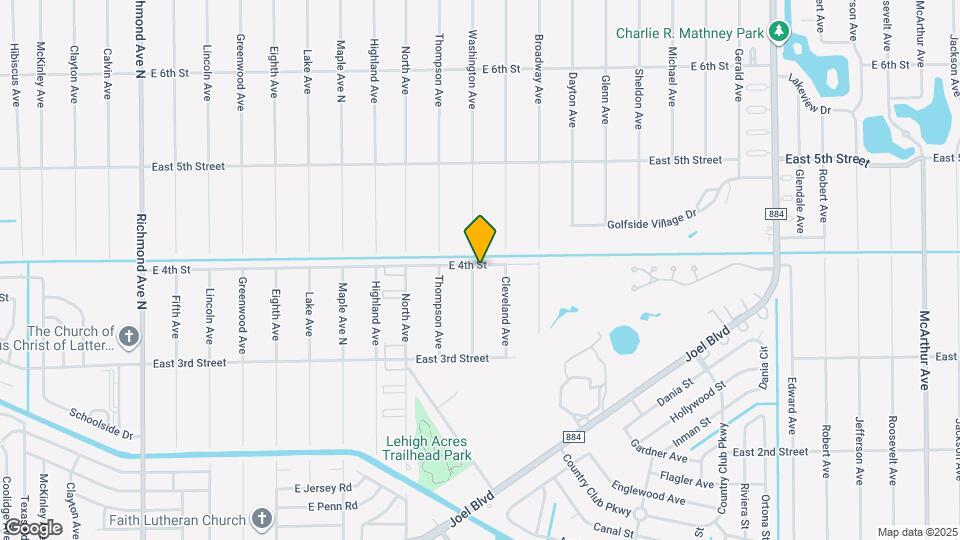 1400 E 4th St Map and Location Details