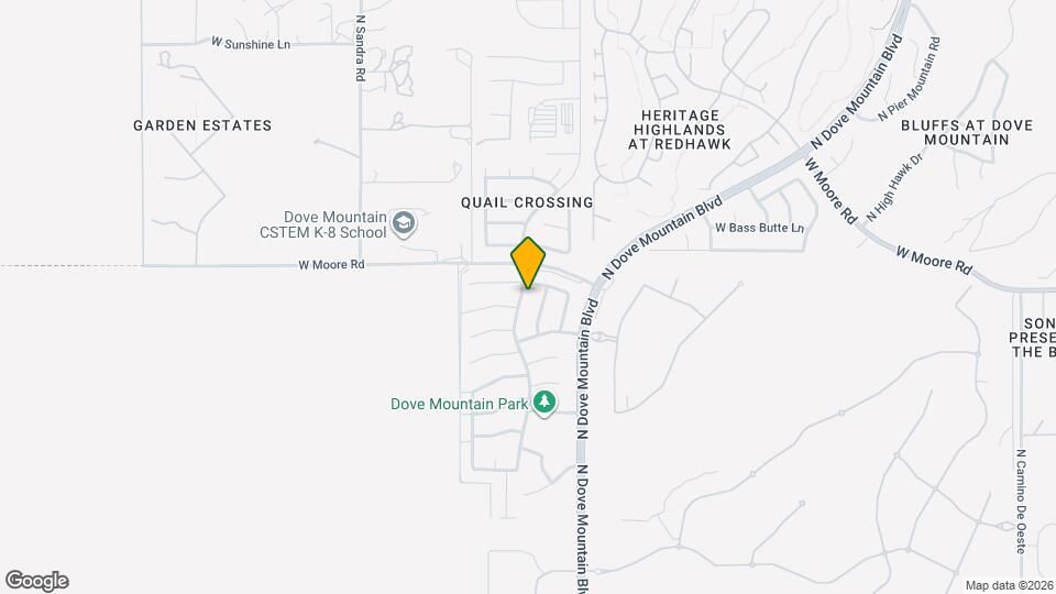 12740 N Owl Head Canyon Rd Map and Location Details