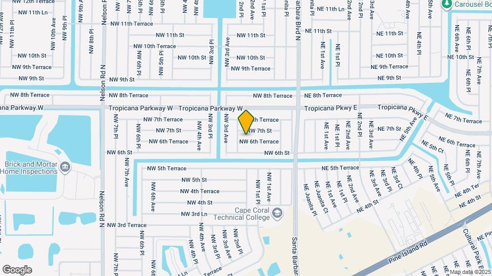 205 NW 6th Terrace Map and Location Details