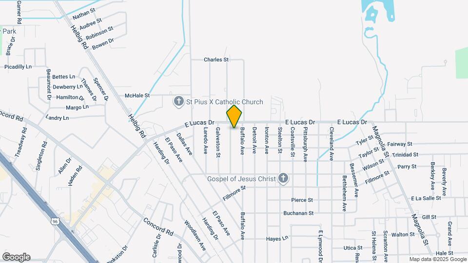 4820 Abilene St Map and Location Details