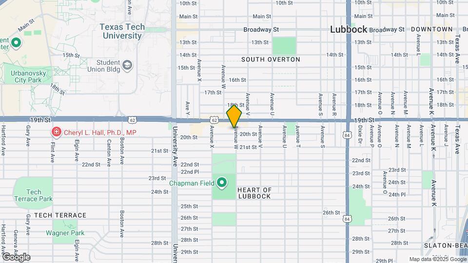 2302 20th St Map and Location Details