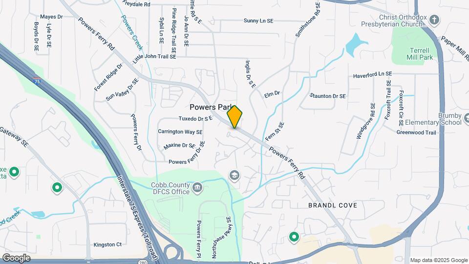 2032 Powers Ferry Trce SE Map and Location Details