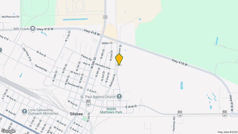 1060 Bonner St Map and Location Details