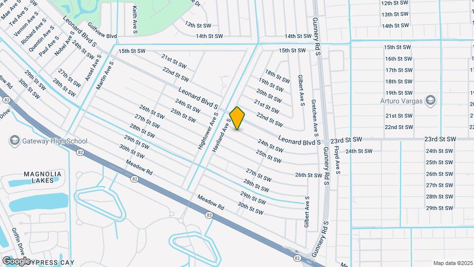 4537 24th St SW Map and Location Details