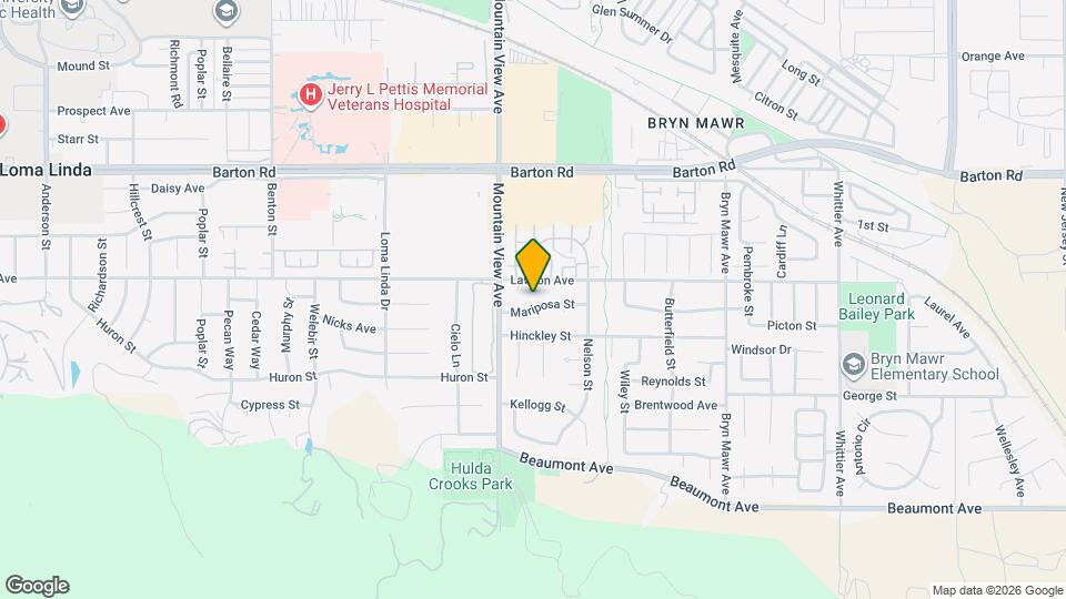 25770 Mariposa St Map and Location Details