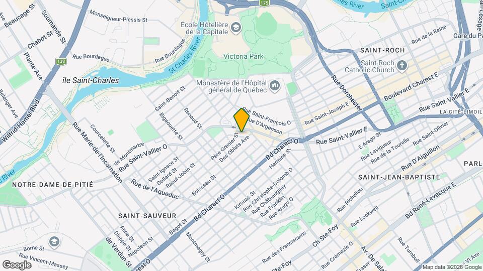 230 Chénier Rue Map and Location Details