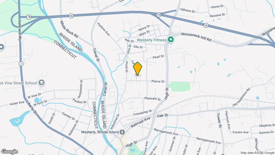 3R Turano Ave, Unit 3 R Turano Ave, Westerly, RI Mapa y Detalles de la Ubicación