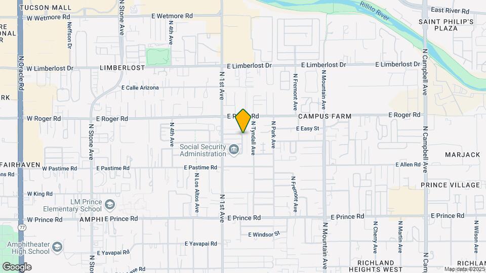 3926 N Euclid Ave Map and Location Details