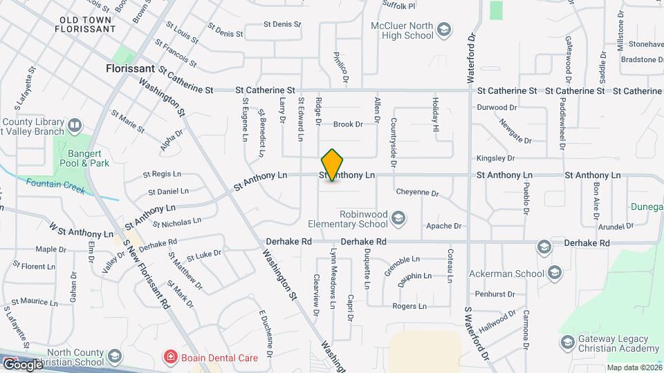 765 Bobbins Ln Map and Location Details