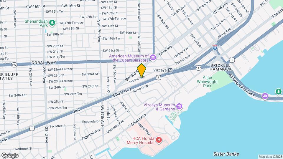 3531 SW 1st Ave Mapa y Detalles de la Ubicación