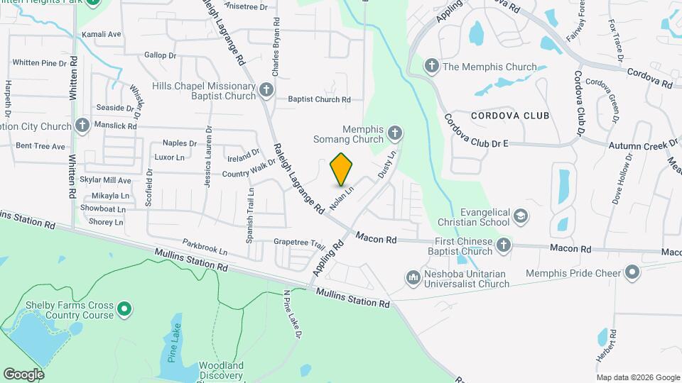 1033 Nolan Ln, Unit T7653B Map and Location Details