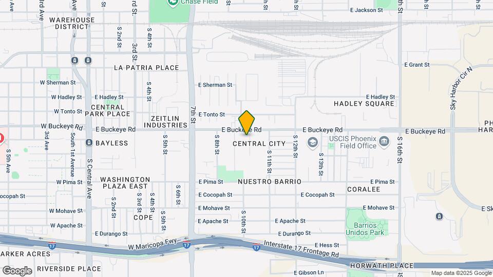 1116 S 10th St Map and Location Details