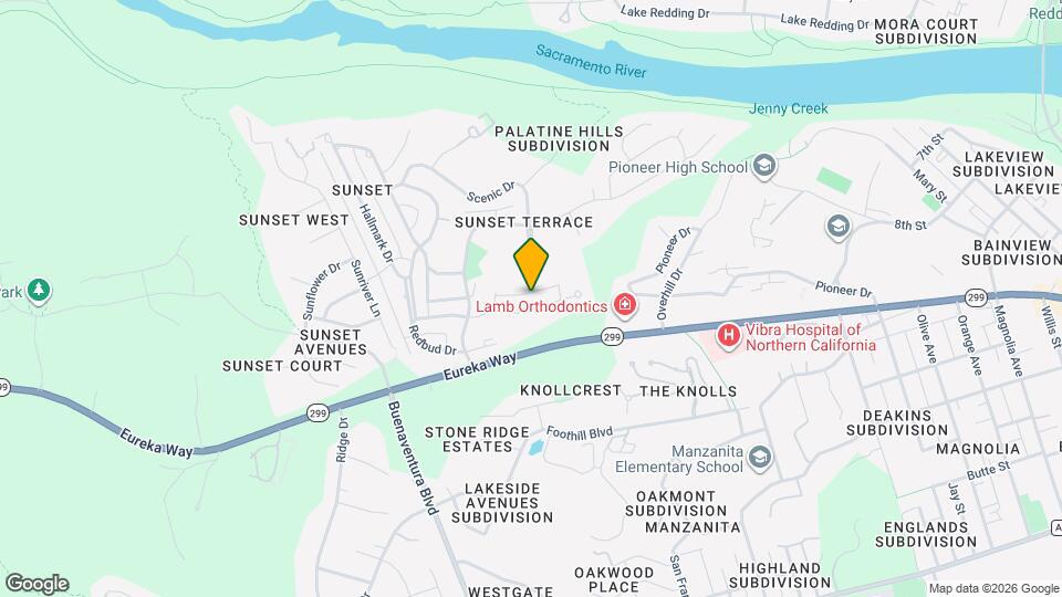 3340 Sunset Dr Map and Location Details