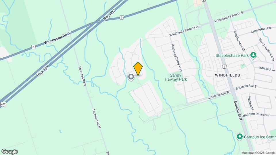 2524 Bandsman Cres Map and Location Details